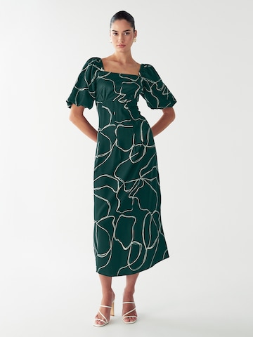 Willa Dress 'MEENA' in Green: front