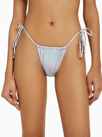 Bershka Bikini hlačke | siva barva