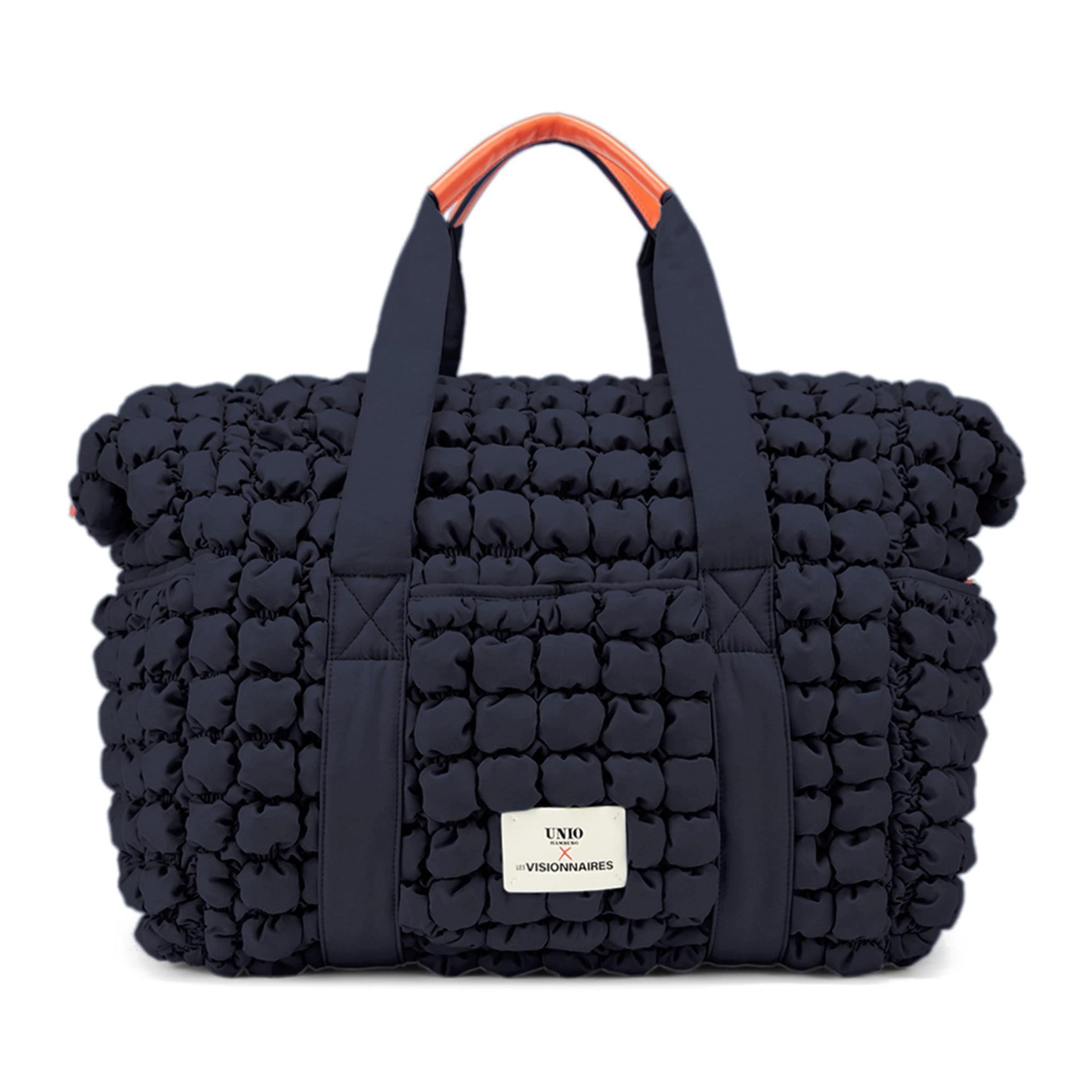 Les Visionnaires Shopper 'Unio' in Blue: front