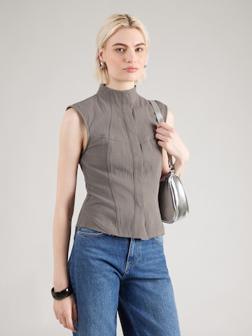 WEEKDAY Блузка 'Aicha' в Серый: спереди