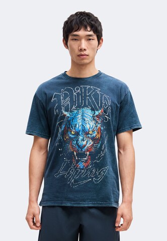 Maglia funzionale di NIKE in blu: frontale