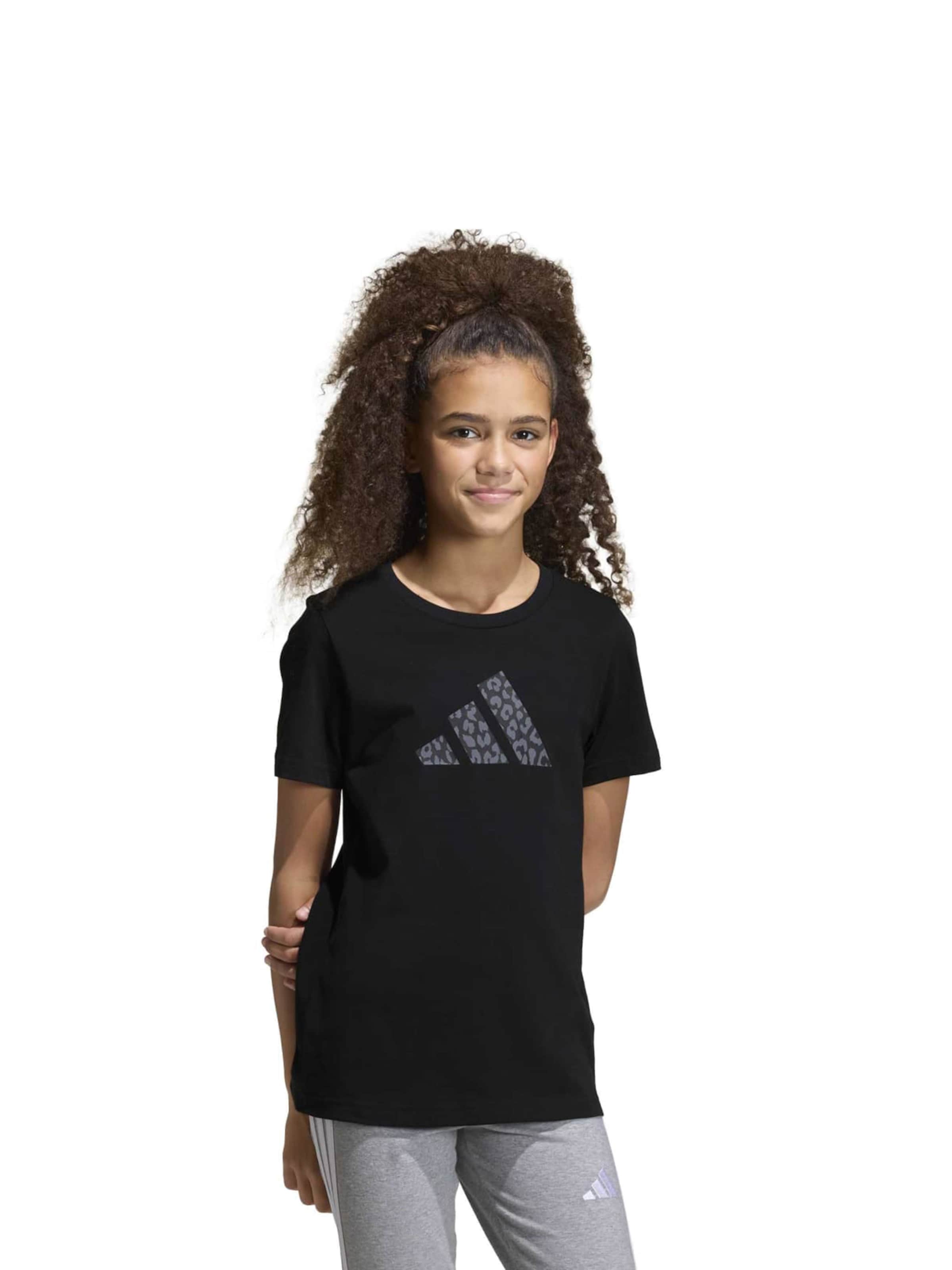 ADIDAS SPORTSWEAR Функциональная футболка в Черный: спереди