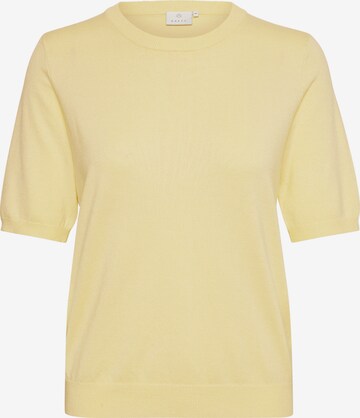 Kaffe - Pullover 'Lizza' em amarelo: frente