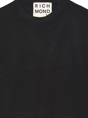 John Richmond Pullover 'Cuanza' in Schwarz