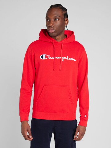 Champion Authentic Athletic Apparel Sweatshirt i röd: framsida