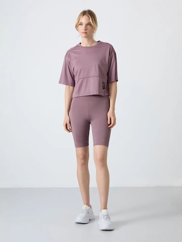 Maglia extra large di Tommy Life in lilla