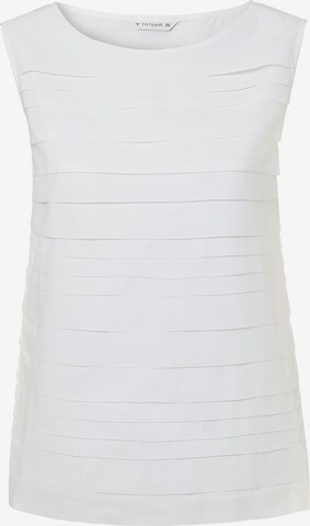 TATUUM - Blusa 'LOKA' em branco: frente