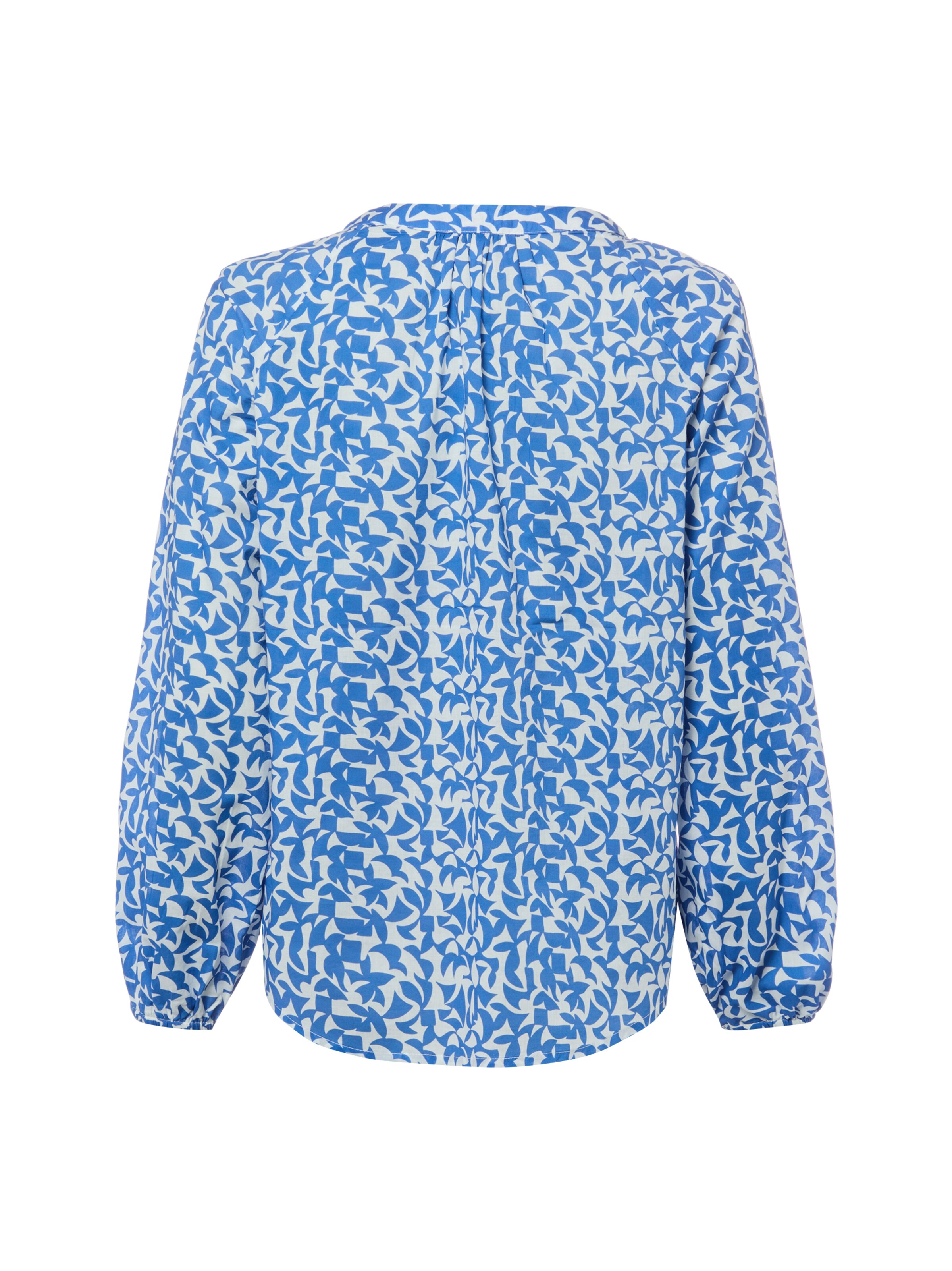 Chemisier Marie Lund en bleu