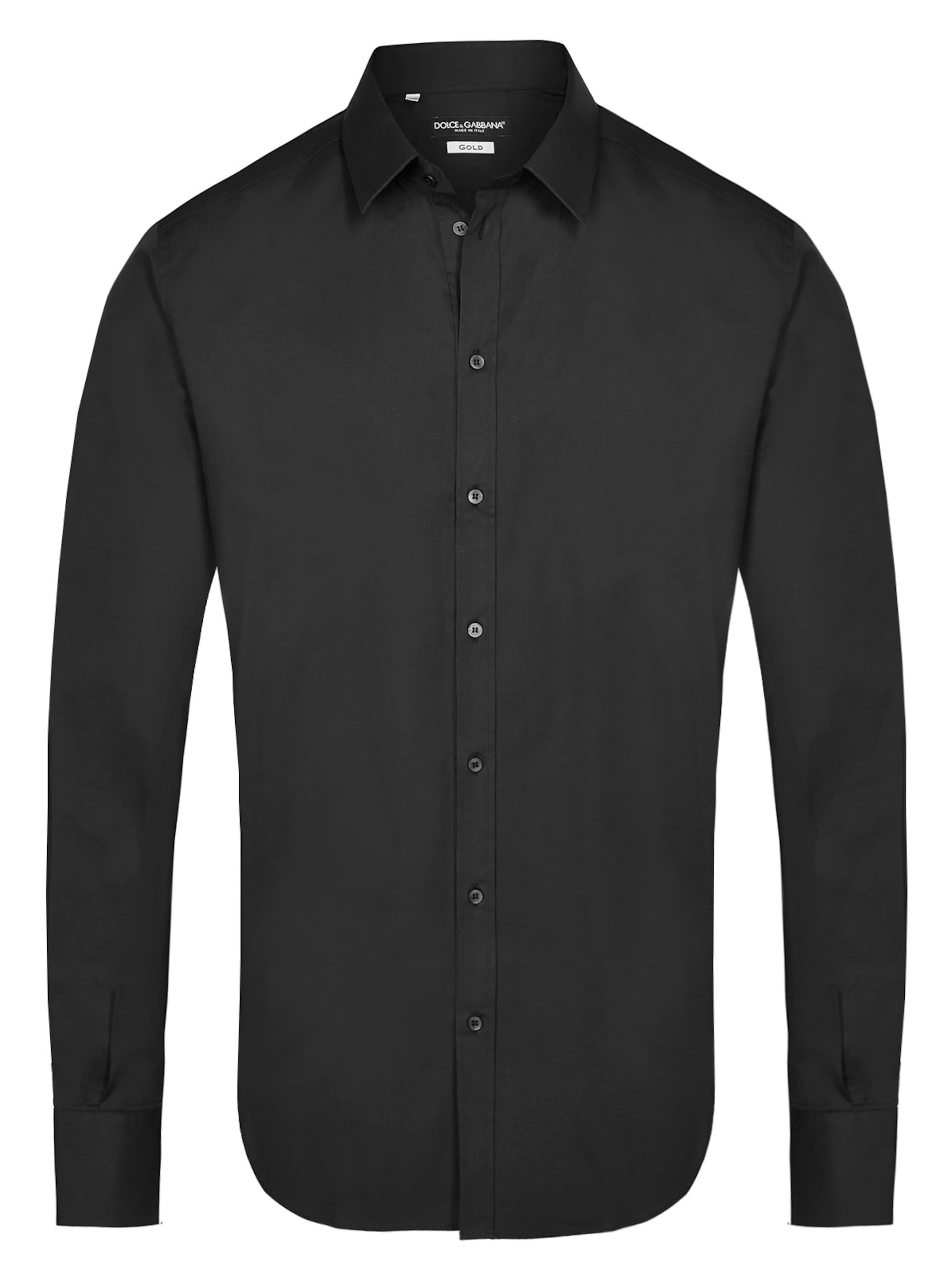 DOLCE & GABBANA Button Up Shirt in S in Black, Item view