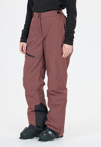 Whistler Regular Sportbroek 'Rossburg' in Rood: voorkant