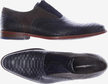 Floris van Bommel Halbschuh 42,5 in Schwarz: Vorderseite