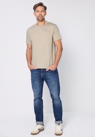 Street One MEN T-Shirt in Beige