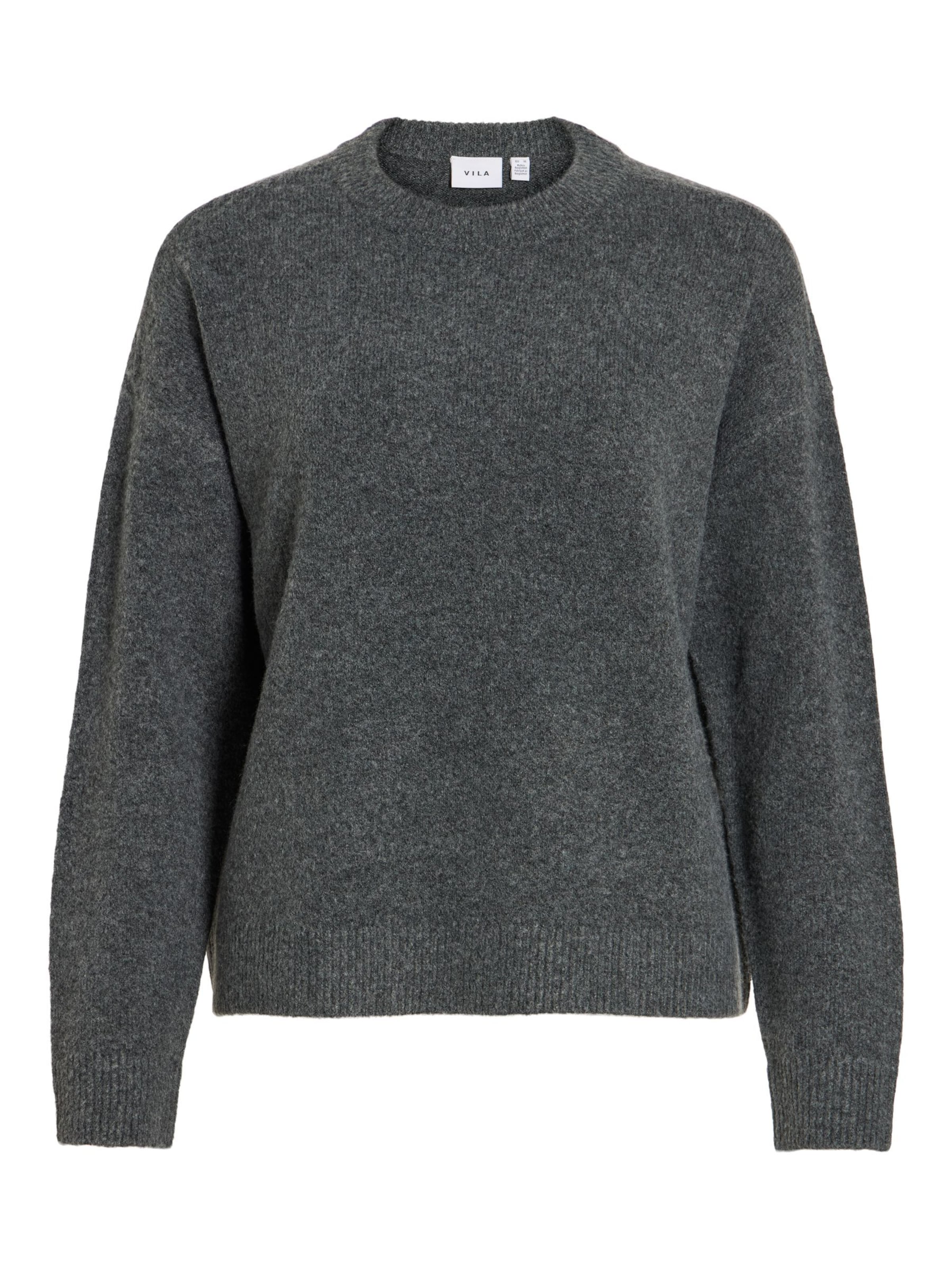 VILA Pull-over en XL en gris, Vue avec produit