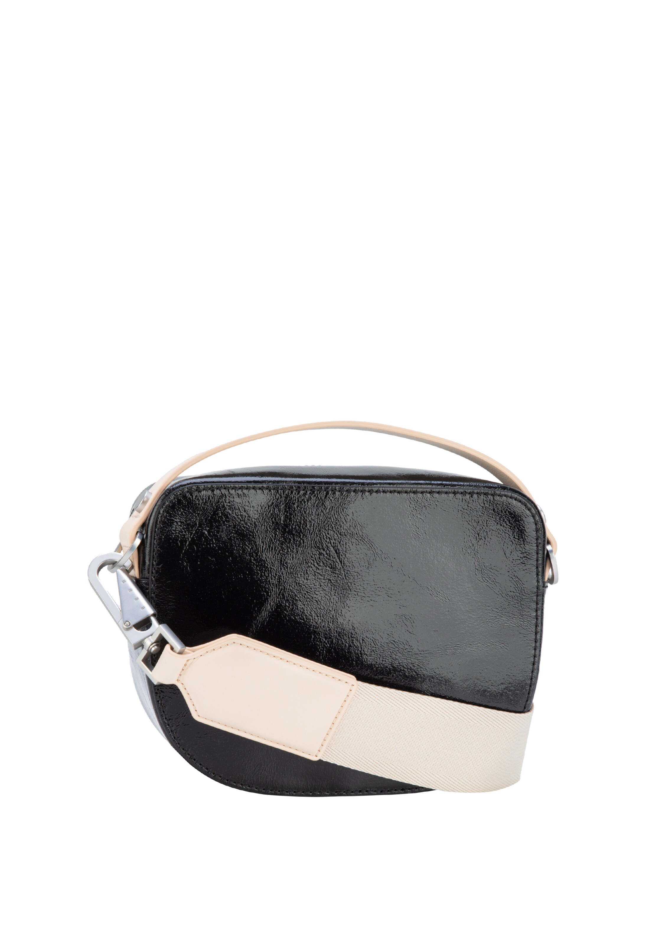 BREE - Mala de ombro 'The Icons Cube' em castanho