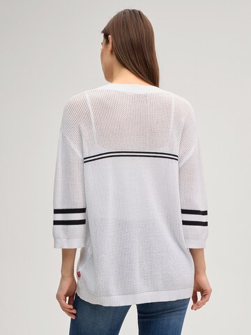 JOOP! Jeans Trui 'Kamias' in Wit