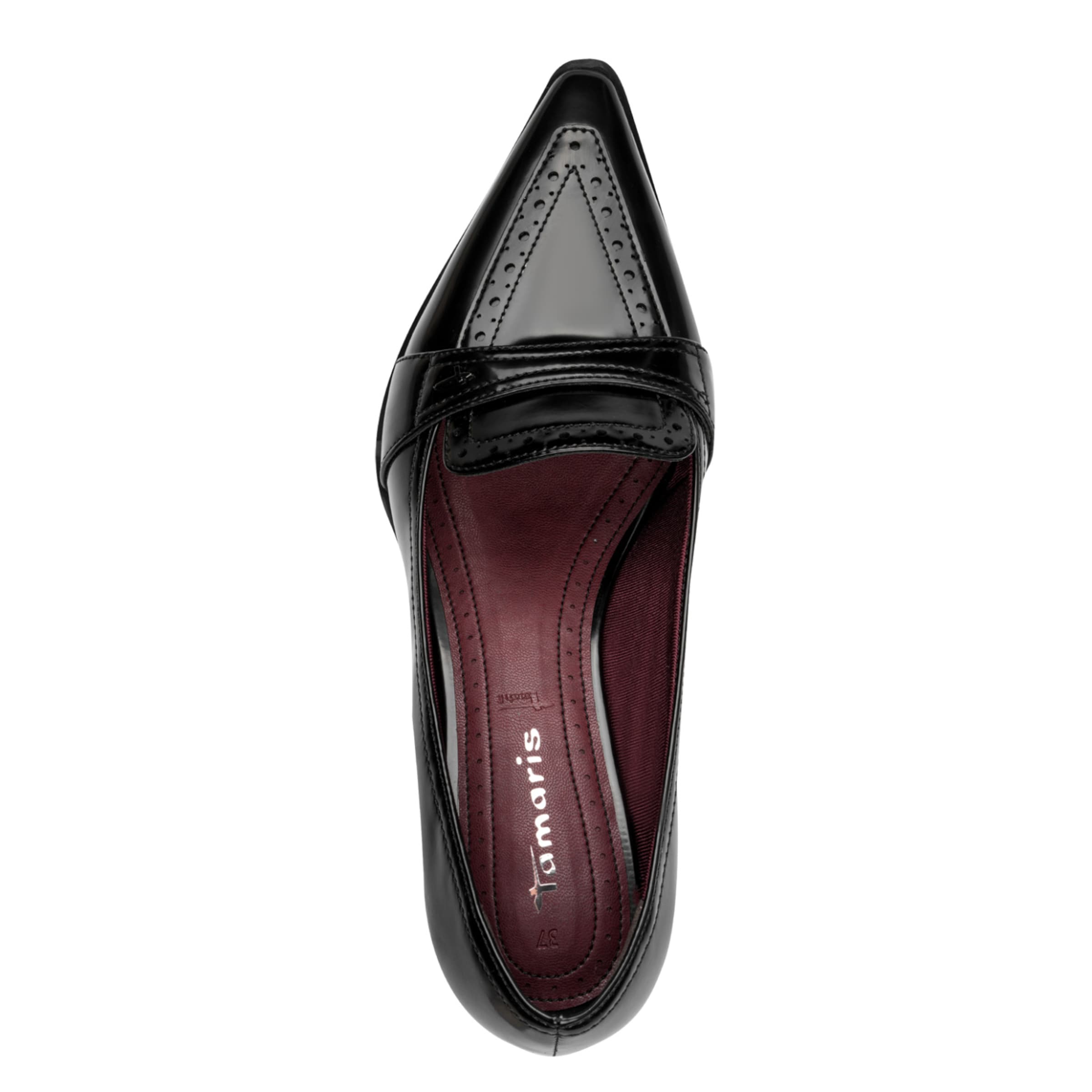 Tamaris - Zapatos con plataforma en negro
