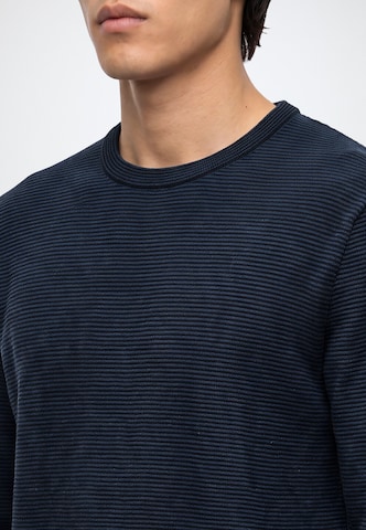 Pull-over BALMOHK en bleu : devant