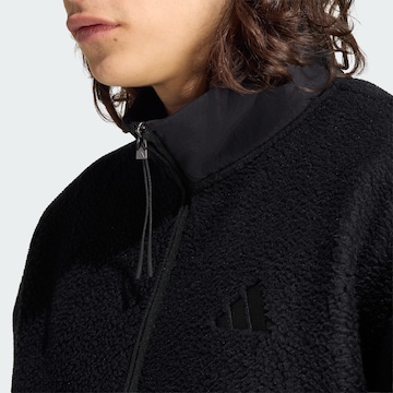 Giacca di pile funzionale 'City Tech' di ADIDAS SPORTSWEAR in nero