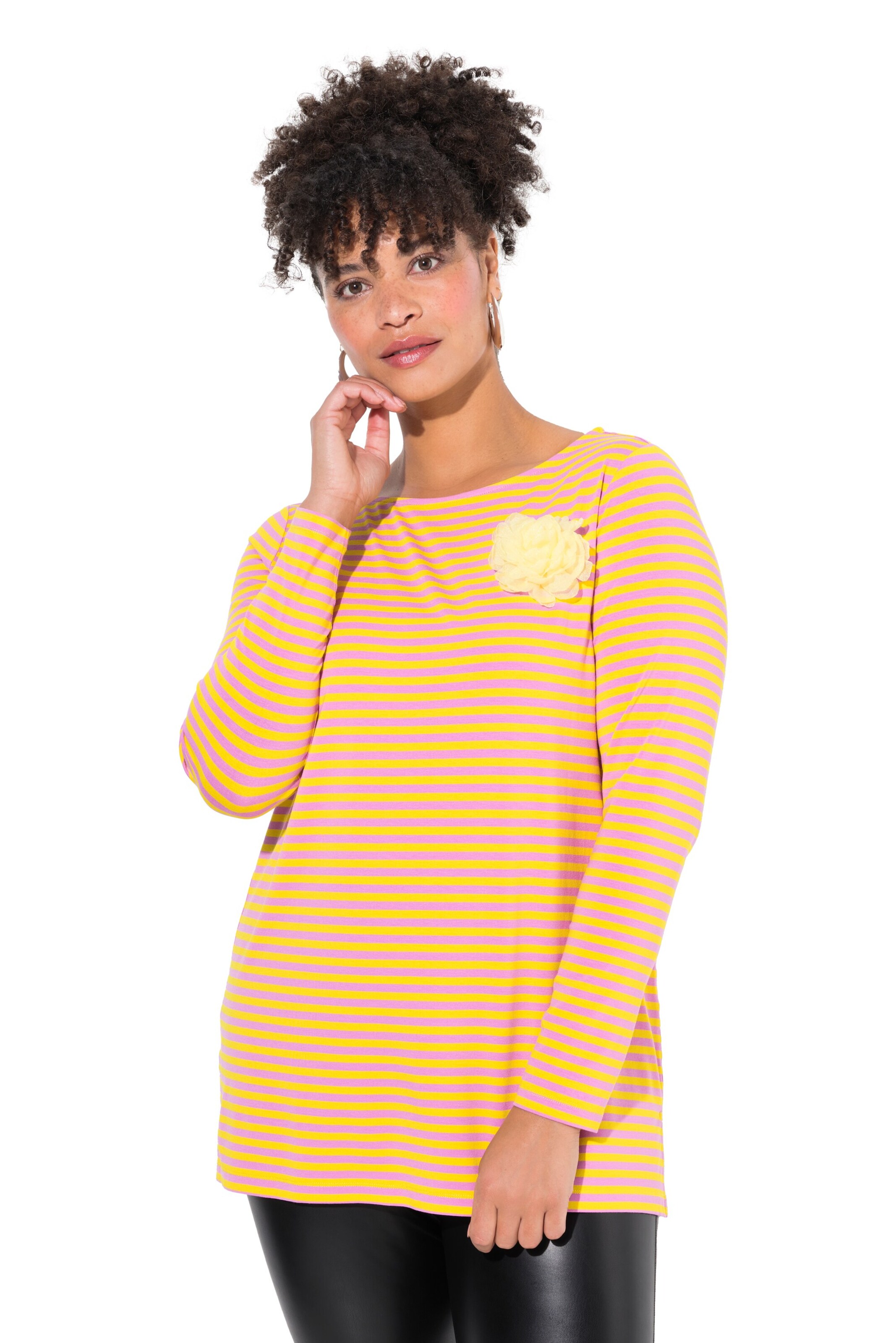 MIAMODA Shirt in Gelb: Vorderseite