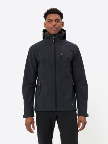 VAUDE Outdoorjacke 'M Cyclone HD J' in Schwarz: Vorderseite
