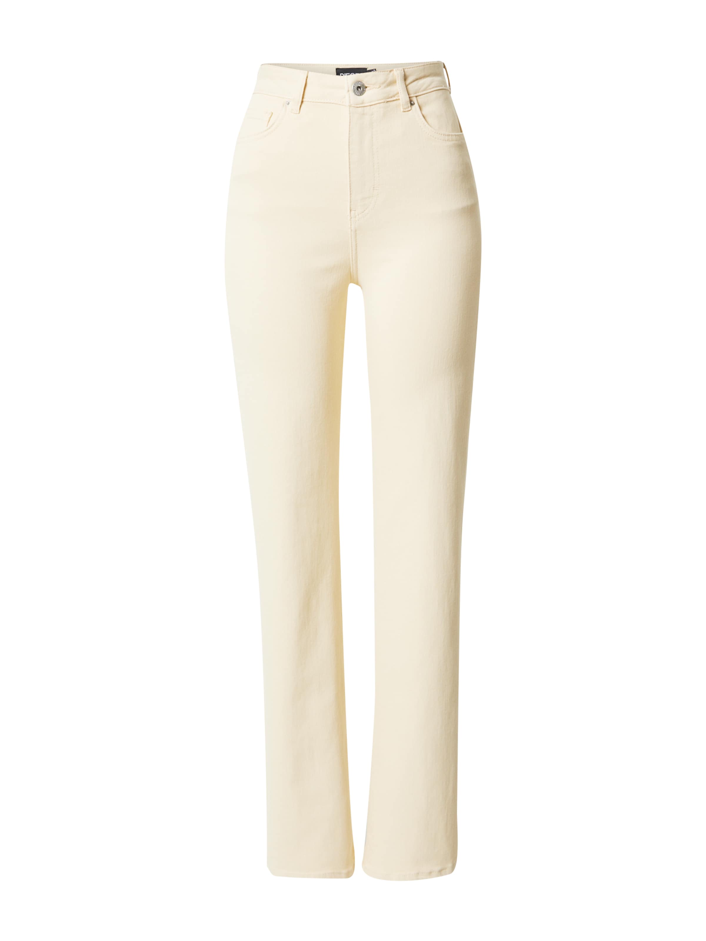 PIECES Regular Jeans 'HOLLY' i grå: framsida