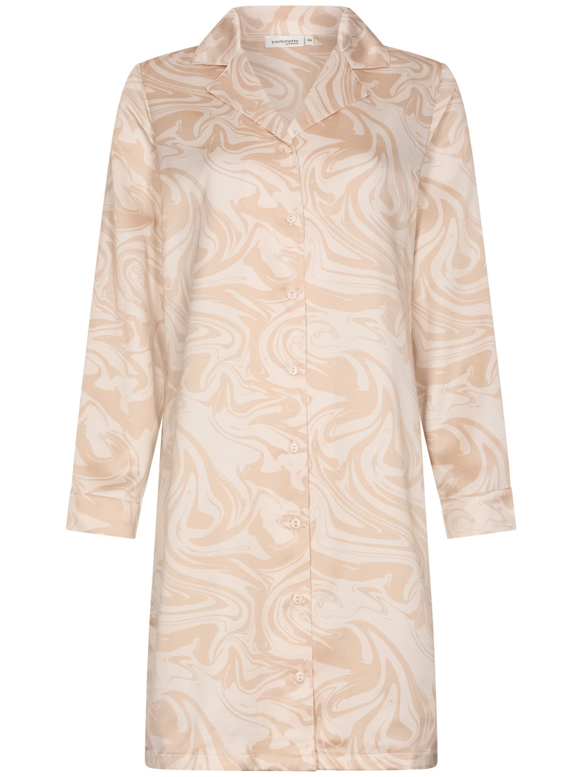 Pastunette Nachthemd in Beige: voorkant