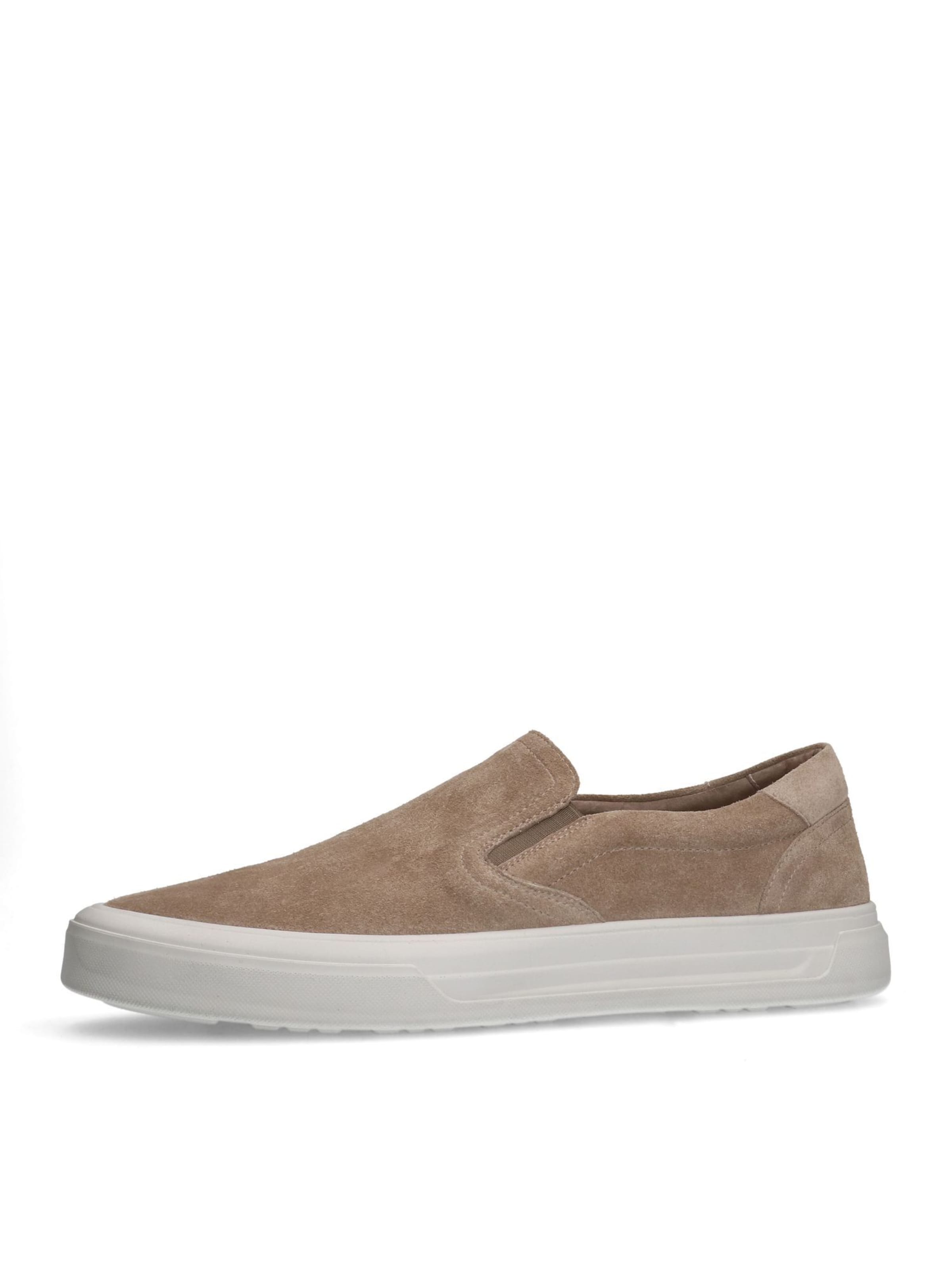 MANFIELD Instappers in Beige: voorkant