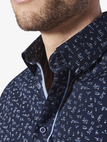 BABISTA Regular fit Button Up Shirt in Blue