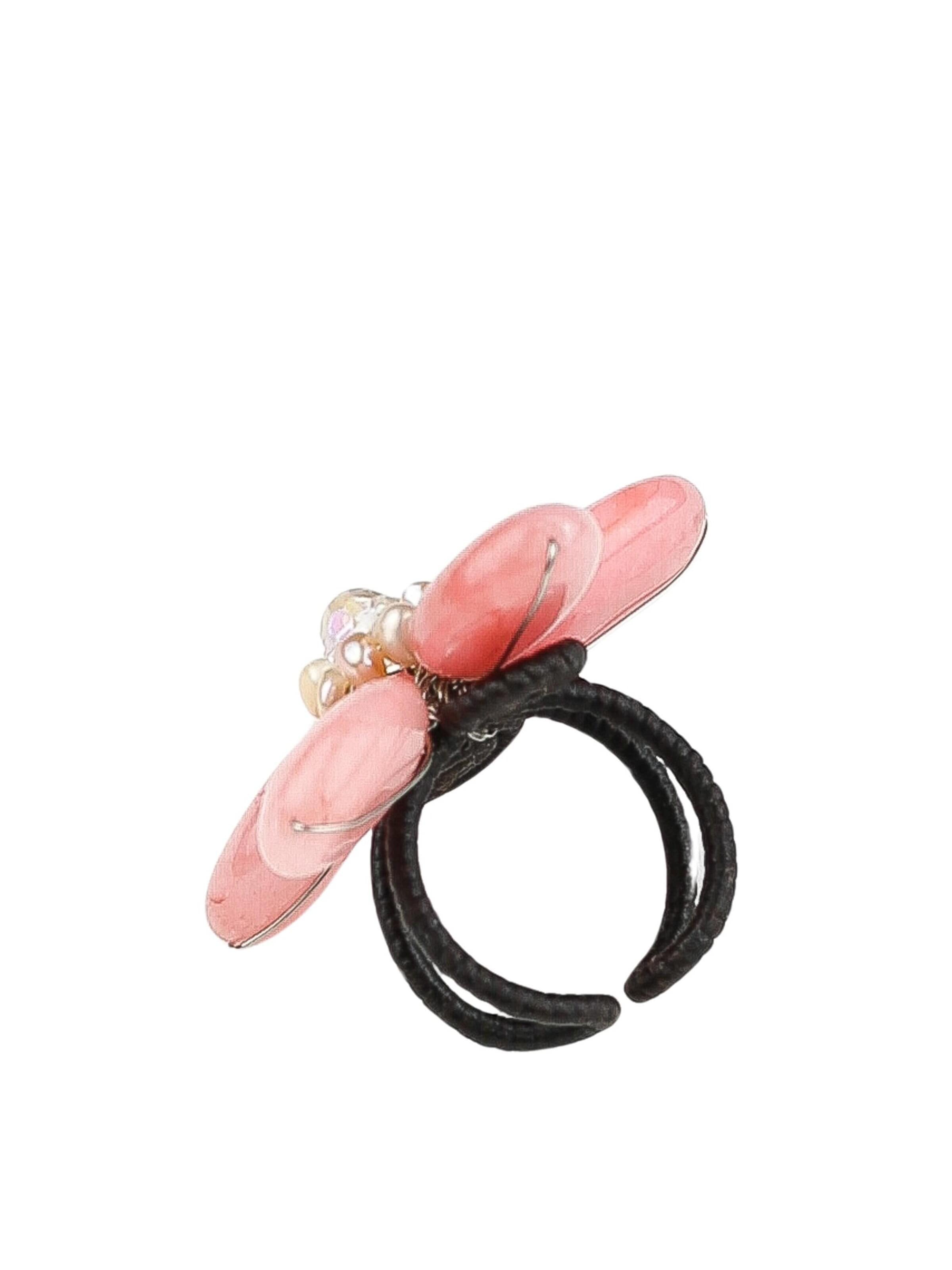 COLLEZIONE ALESSANDRO Ring 'Marseille'‌‌‌‌‌‌ in Pink