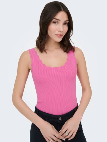 JDY Stick felső 'JDYNANNA' - rózsaszín