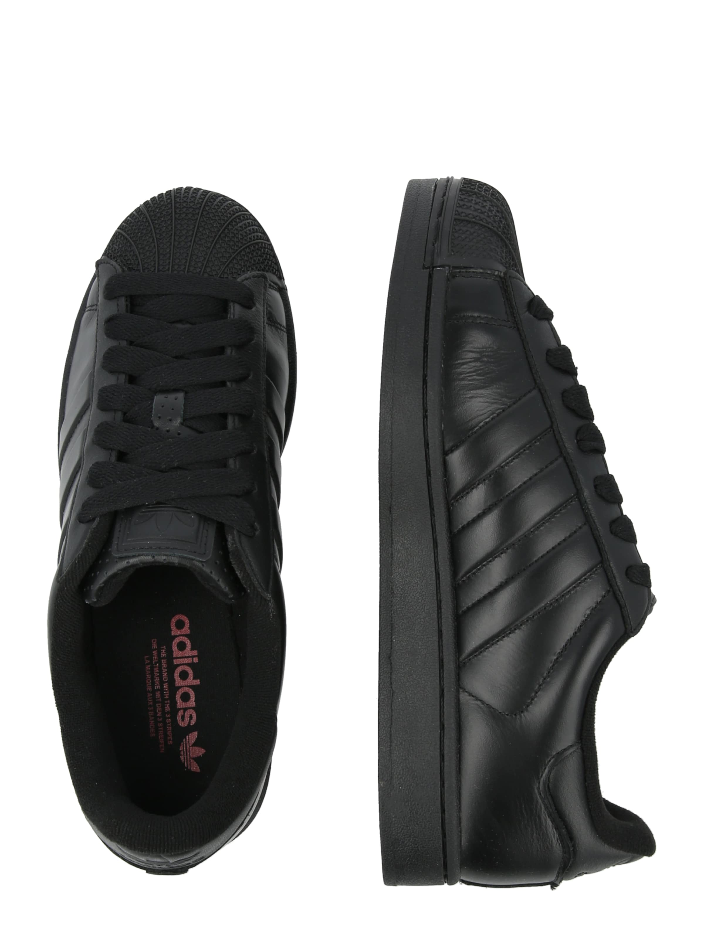 ADIDAS ORIGINALS - Zapatillas deportivas bajas 'SUPERSTAR II' en negro