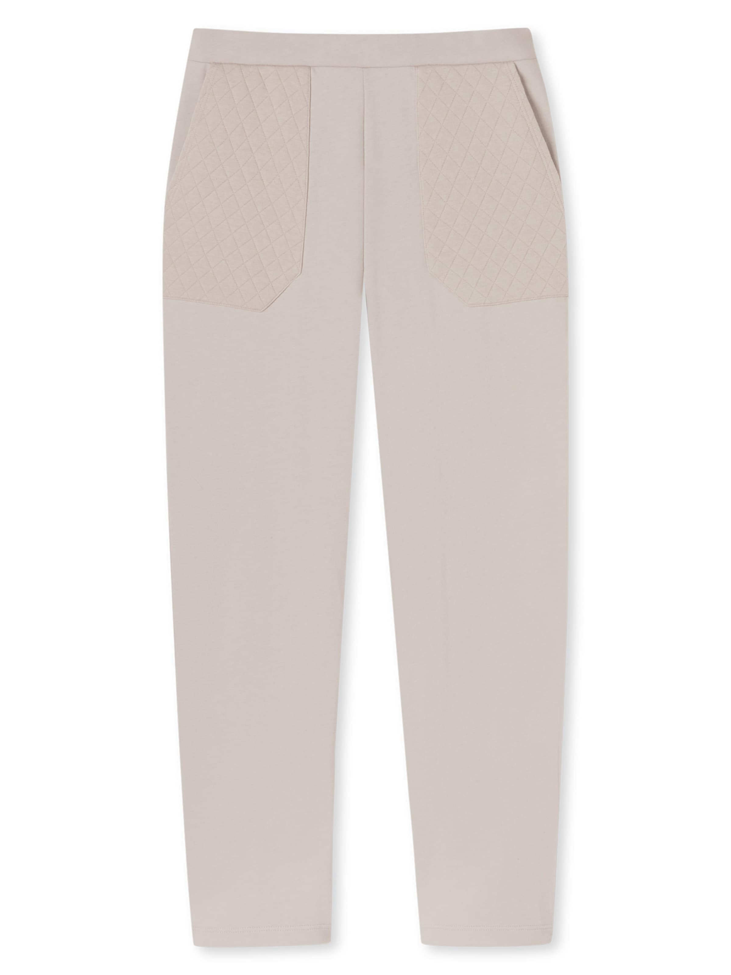 SCHIESSER Pyjamahose 'Mix & Relax' in Beige: Vorderseite