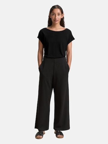 TOM TAILOR Shirt in Zwart