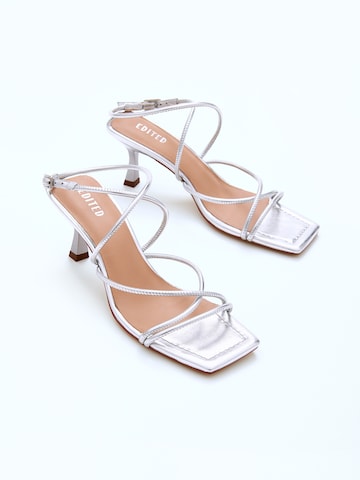 EDITED Sandalen 'Kareene' in Silber