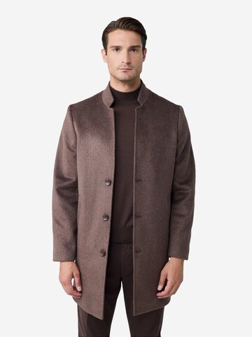 Manteau mi-saison Danger en marron