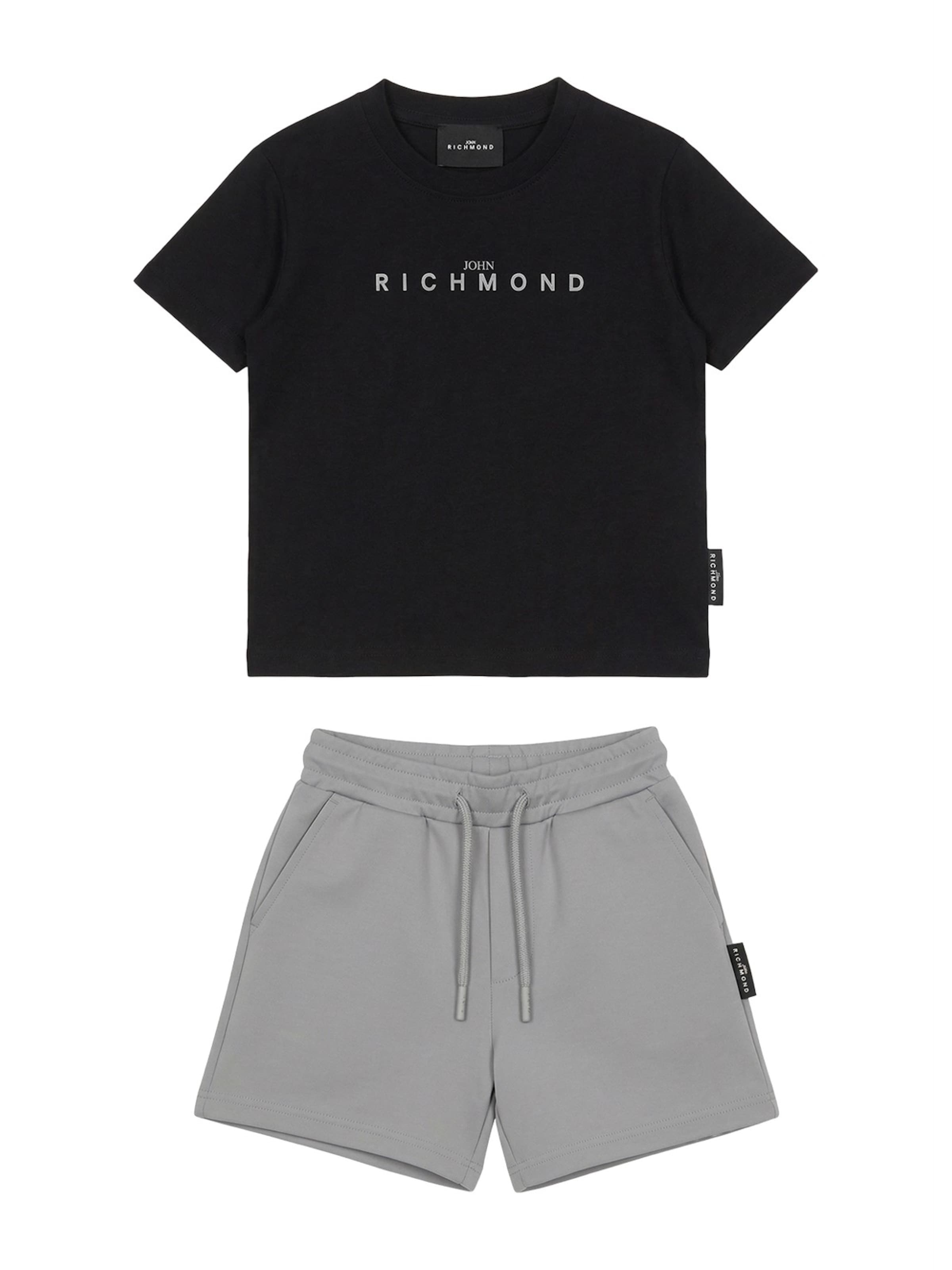 Set di John Richmond in nero: frontale