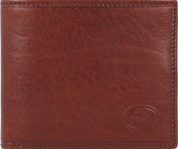 The Bridge Wallet 'Story Uomo' in Brown: front