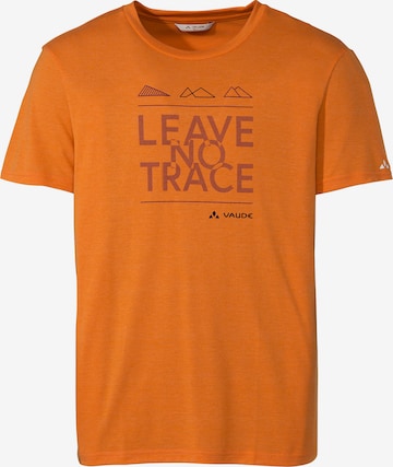 VAUDE Functioneel shirt 'Tekoa' in Oranje: voorkant