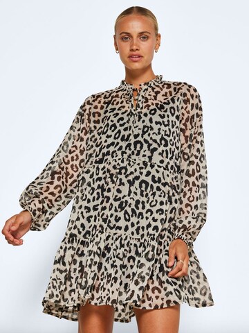 Noisy may Kleid in Beige