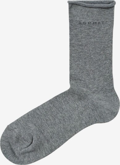 ESPRIT Socken in dunkelgrau / graumeliert, Produktansicht