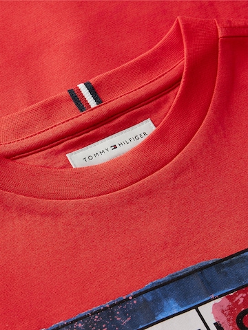 TOMMY HILFIGER T-Shirt in Rot