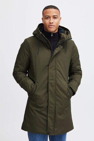 INDICODE JEANS Winterparka 'Fido' in Groen: voorkant