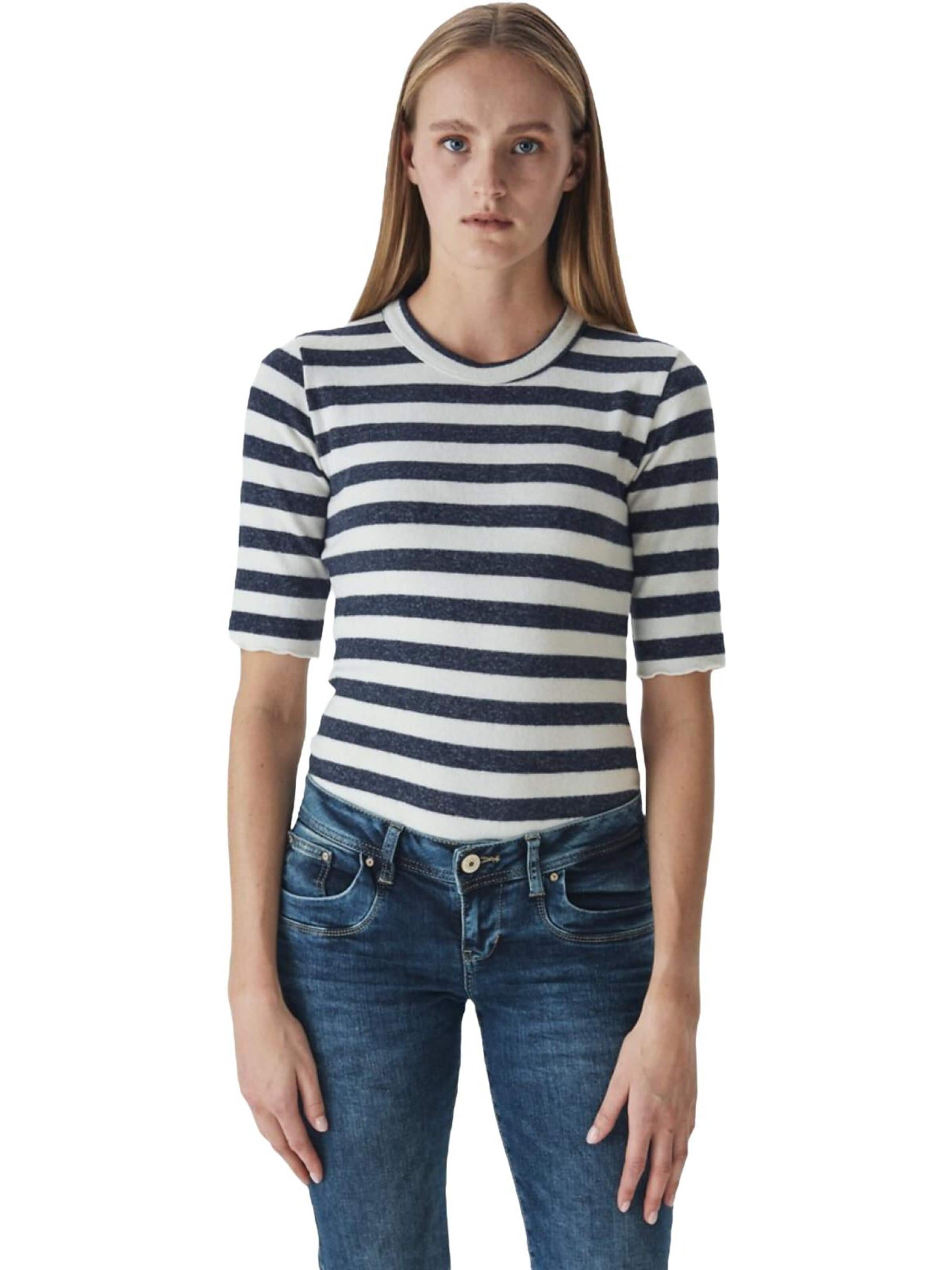 LTB Jeans Bootcut Jeans 'LTB Jeans Damen Valerie Jeanshose mit mittelhohem Bund und kurzem Bein' in Blauw