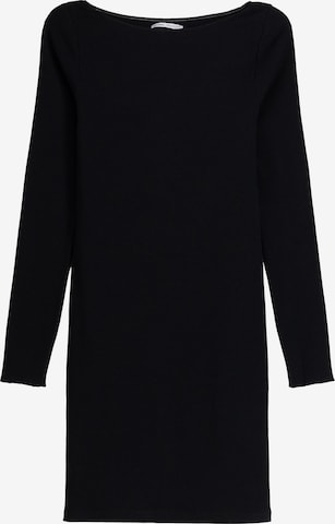 Bershka Dress in Black: front