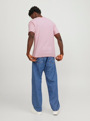 JACK & JONES Bluser & t-shirts 'LUCCA' i pink