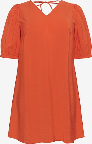 Robe 'Elna' KAFFE CURVE en rouge : devant