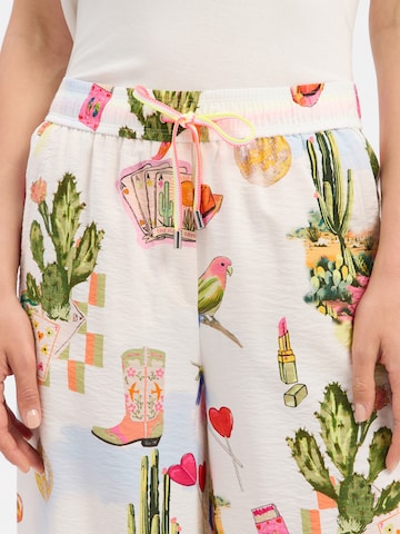 Marc Cain Wide Leg Hose in Weiß