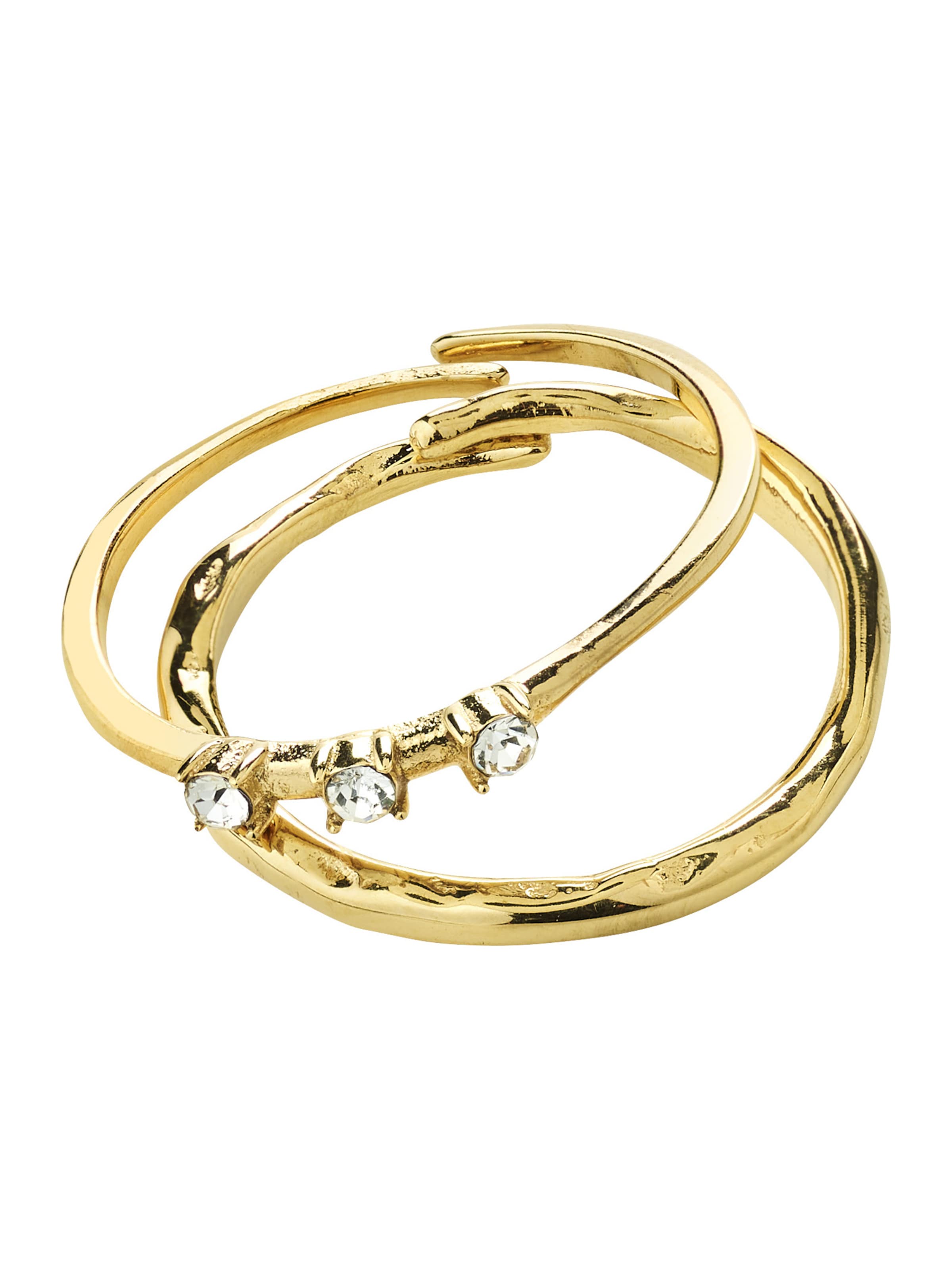 Pilgrim Ring 'Ivarin' i guld: framsida