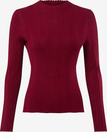 Marie Lund Sweater in Pink: front
