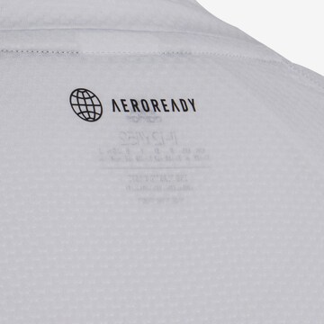ADIDAS SPORTSWEAR Funktionsskjorte 'Aeroready 3-Stripes' i hvid